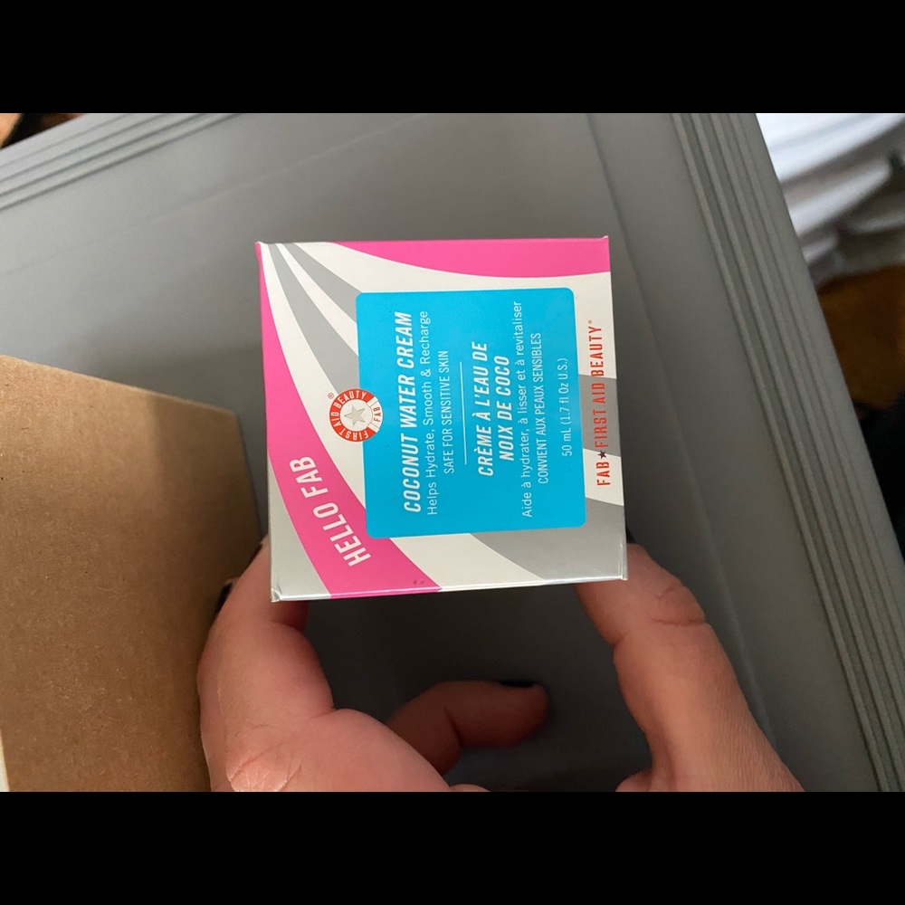 First Aid Beauty coconut water cream